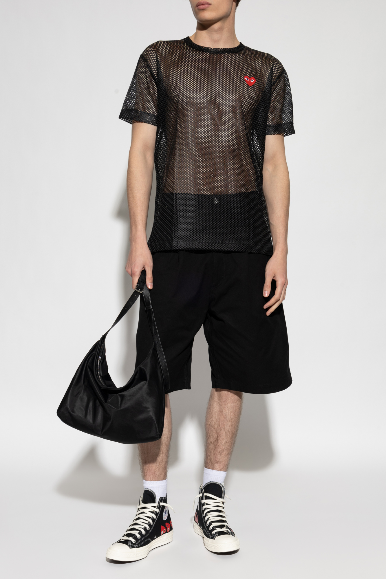 Comme des Garçons Play Transparent t-shirt | Men's | Vitkac